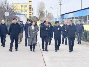 市委常委、副市長(cháng)潘開(kāi)名蒞臨洛陽(yáng)正大食品調研